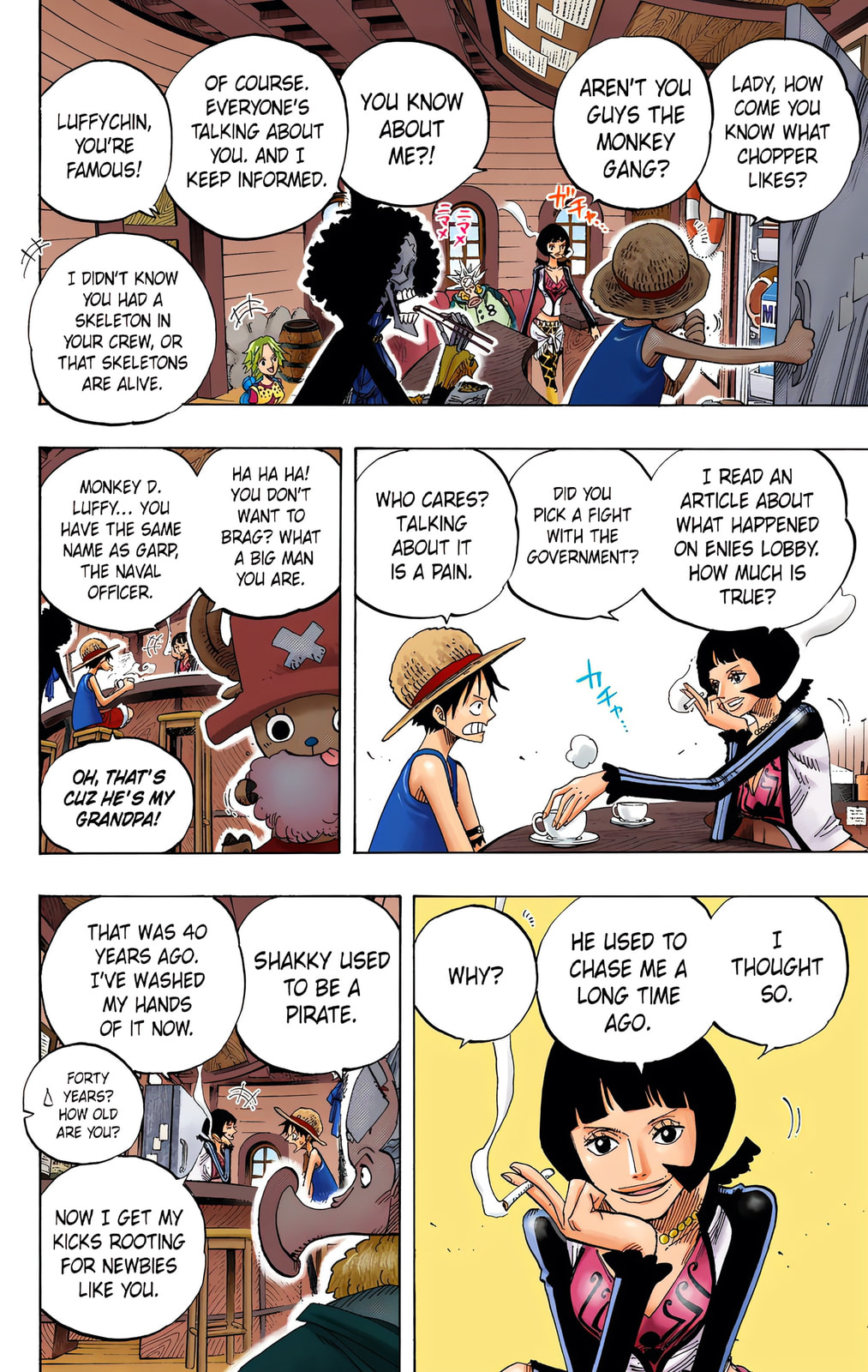 Read One Piece (Colored) chapter 498 image 7 on Lezhin