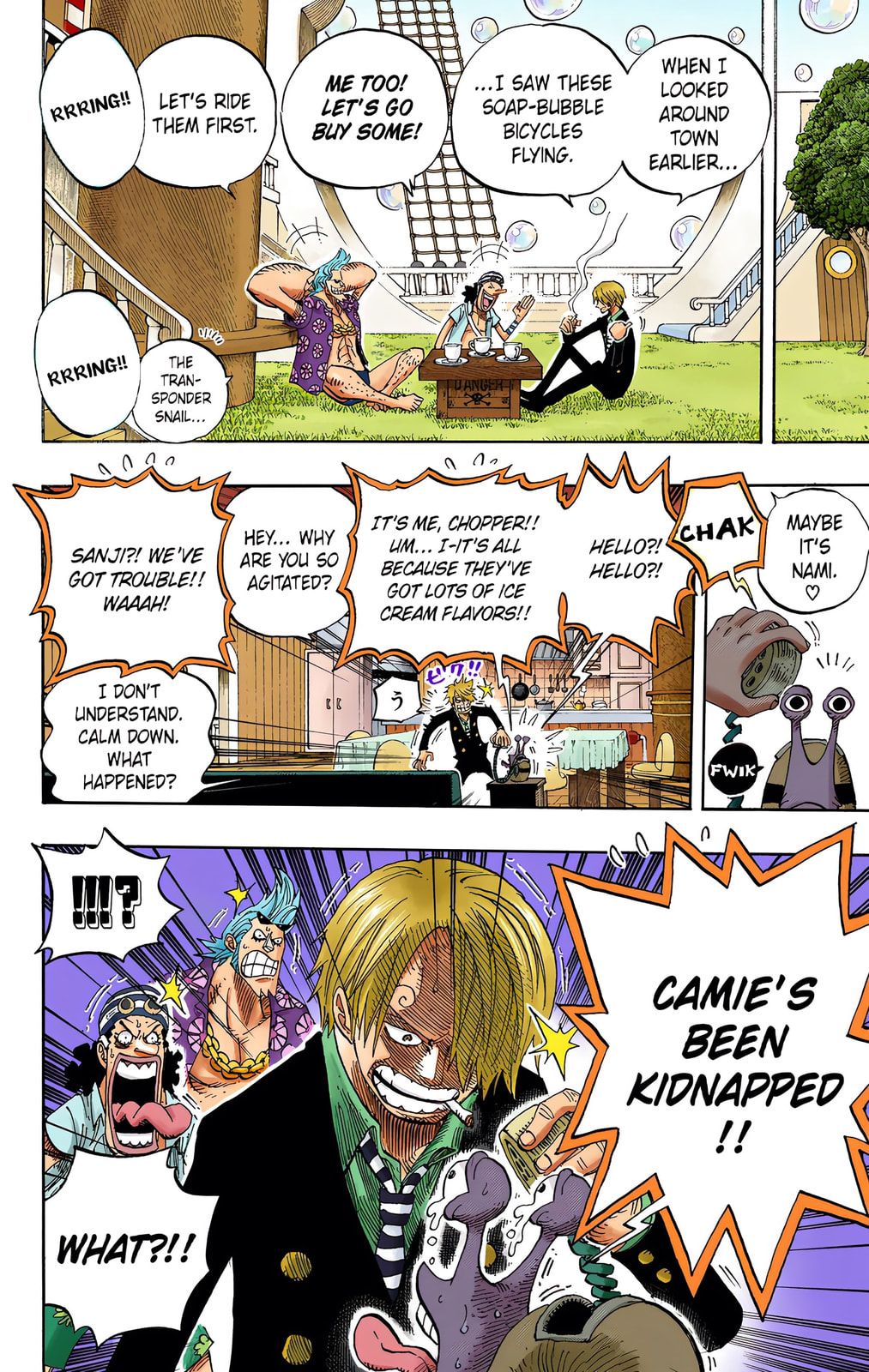 Read One Piece (Colored) chapter 499 image 16 on Lezhin