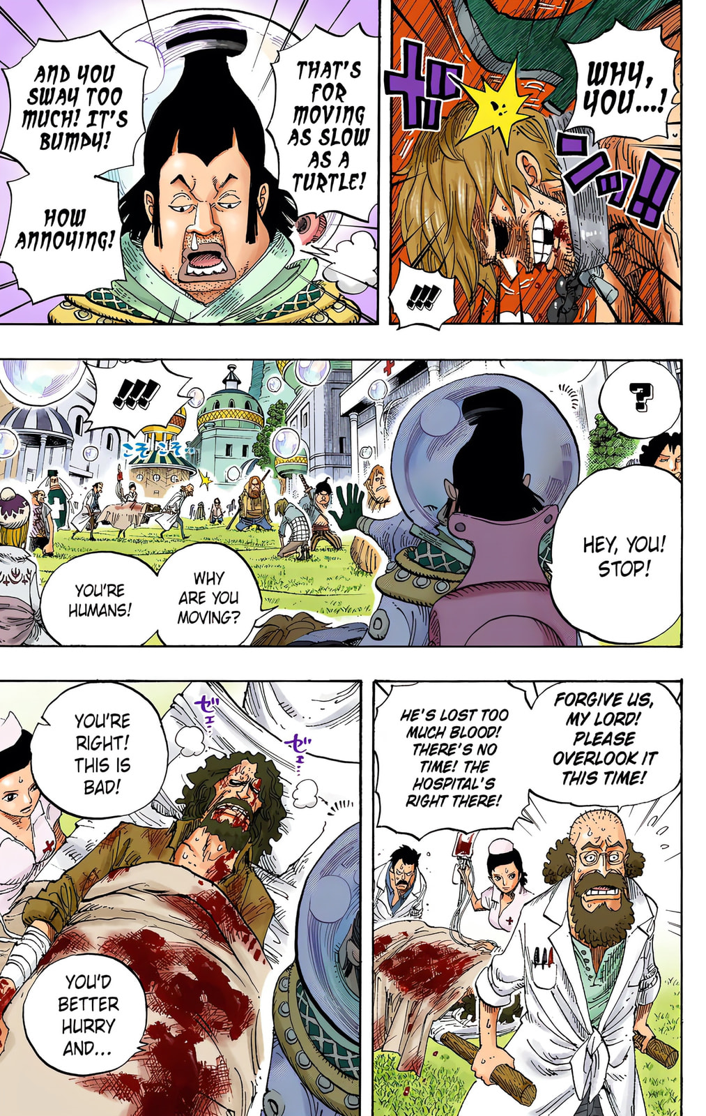 Read One Piece (Colored) chapter 499 image 9 on Lezhin