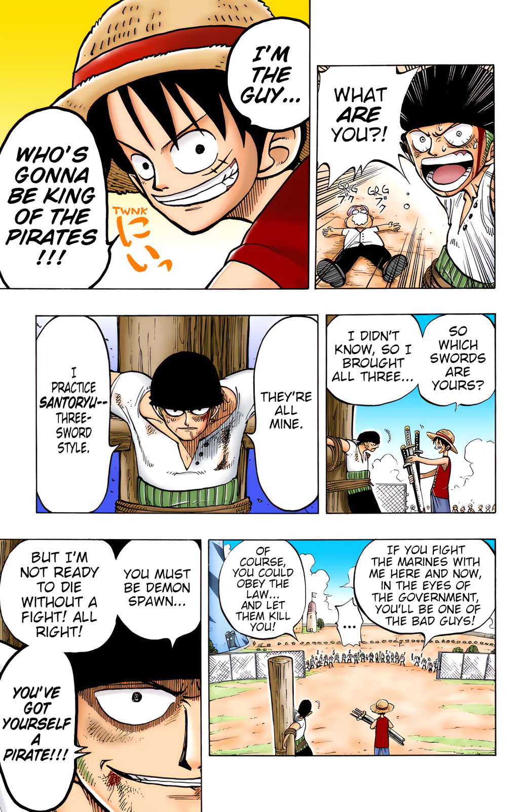 Read One Piece (Colored) chapter 5 image 18 on Lezhin