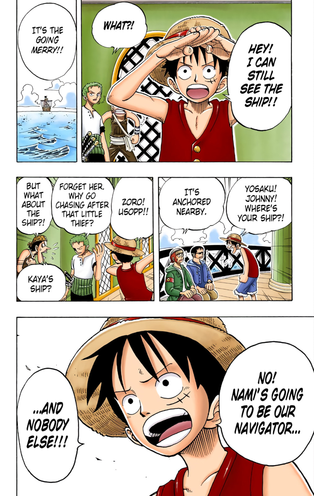 Read One Piece (Colored) chapter 50 image 7 on Lezhin