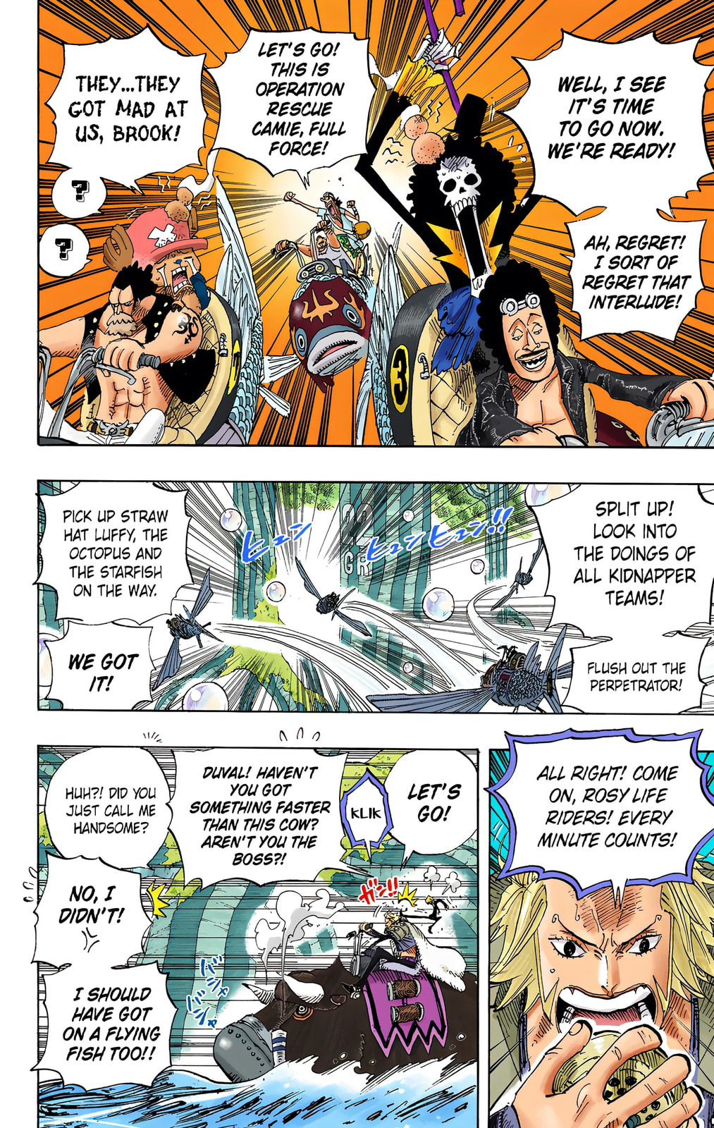 Read One Piece (Colored) chapter 500 image 5 on Lezhin