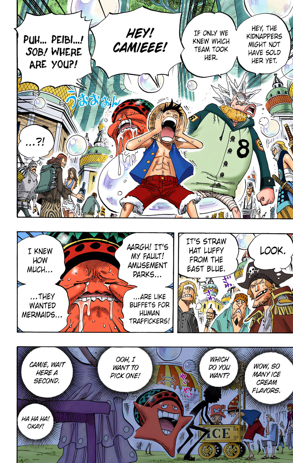 Read One Piece (Colored) chapter 500 image 7 on Lezhin