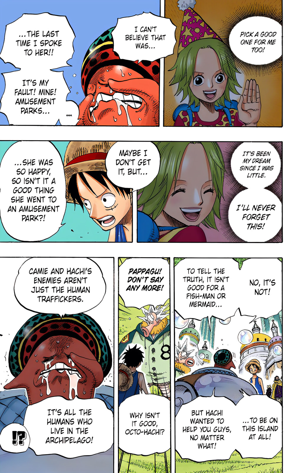 Read One Piece (Colored) chapter 500 image 8 on Lezhin