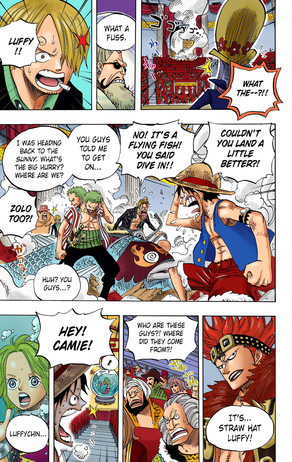Read One Piece (Colored) chapter 502 image 10 on Lezhin