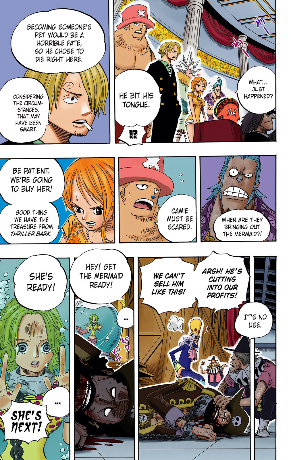 Read One Piece (Colored) chapter 502 image 4 on Lezhin