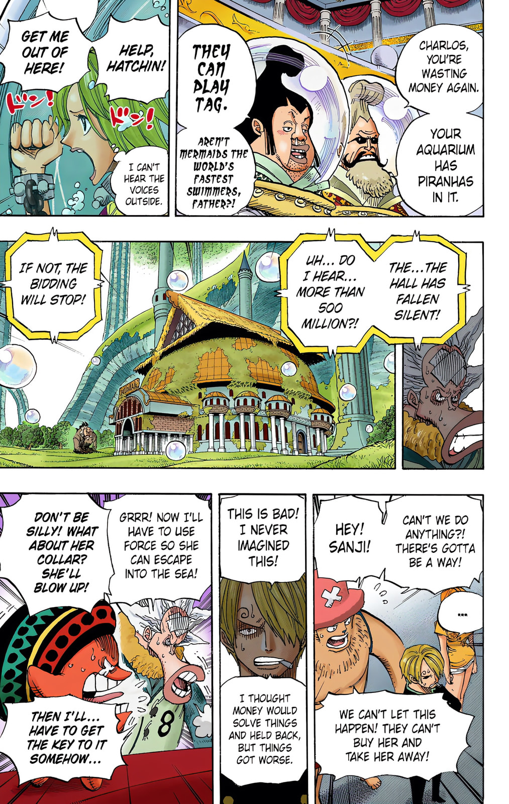 Read One Piece (Colored) chapter 502 image 8 on Lezhin