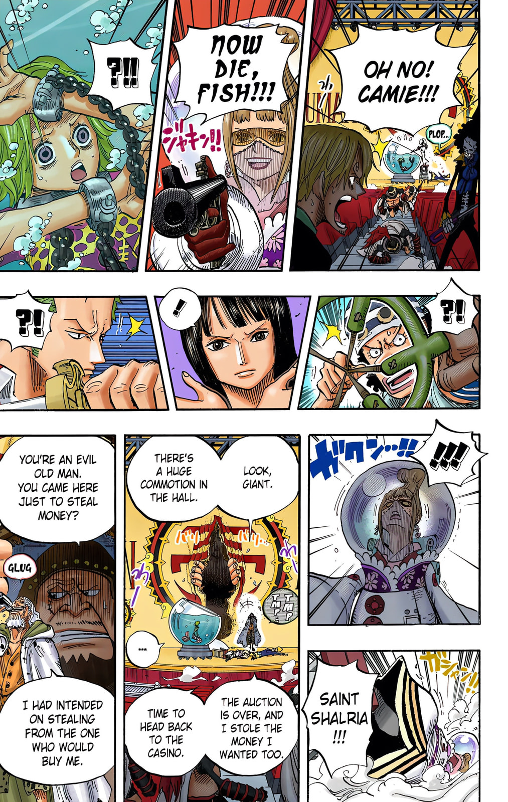 Read One Piece (Colored) chapter 503 image 14 on Lezhin