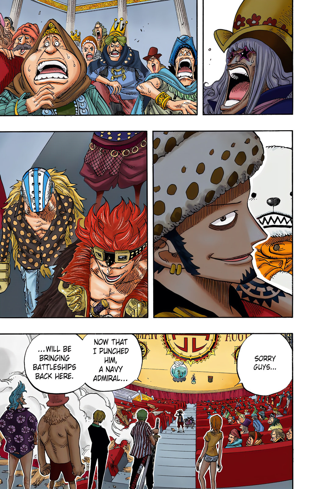 Read One Piece (Colored) chapter 503 image 4 on Lezhin