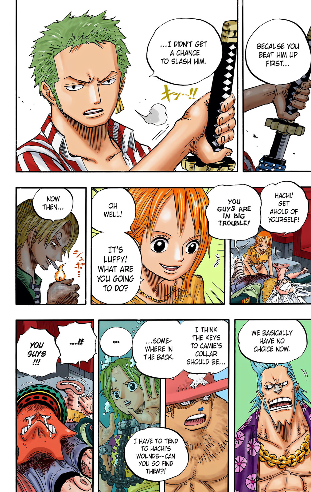 Read One Piece (Colored) chapter 503 image 5 on Lezhin