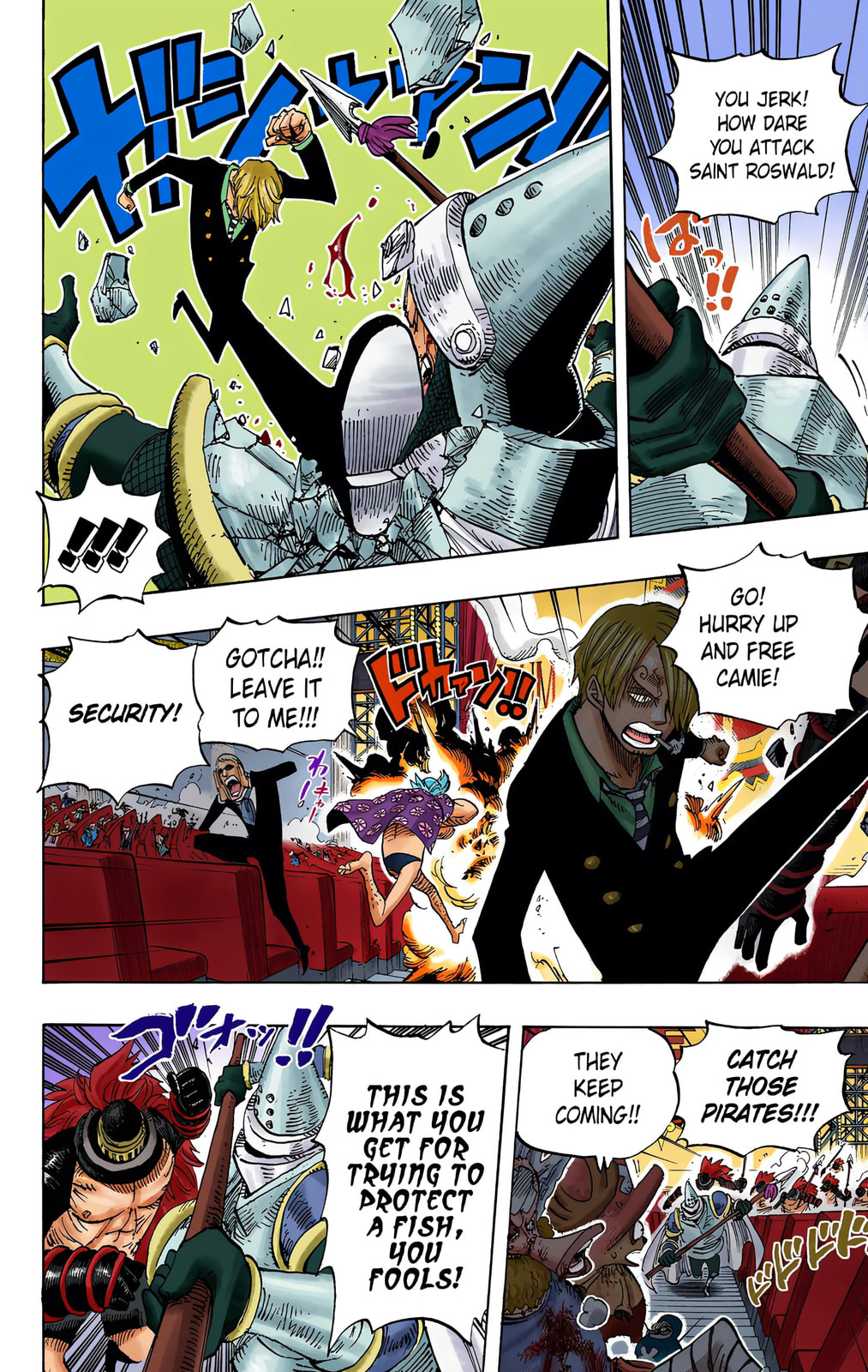 Read One Piece (Colored) chapter 503 image 7 on Lezhin