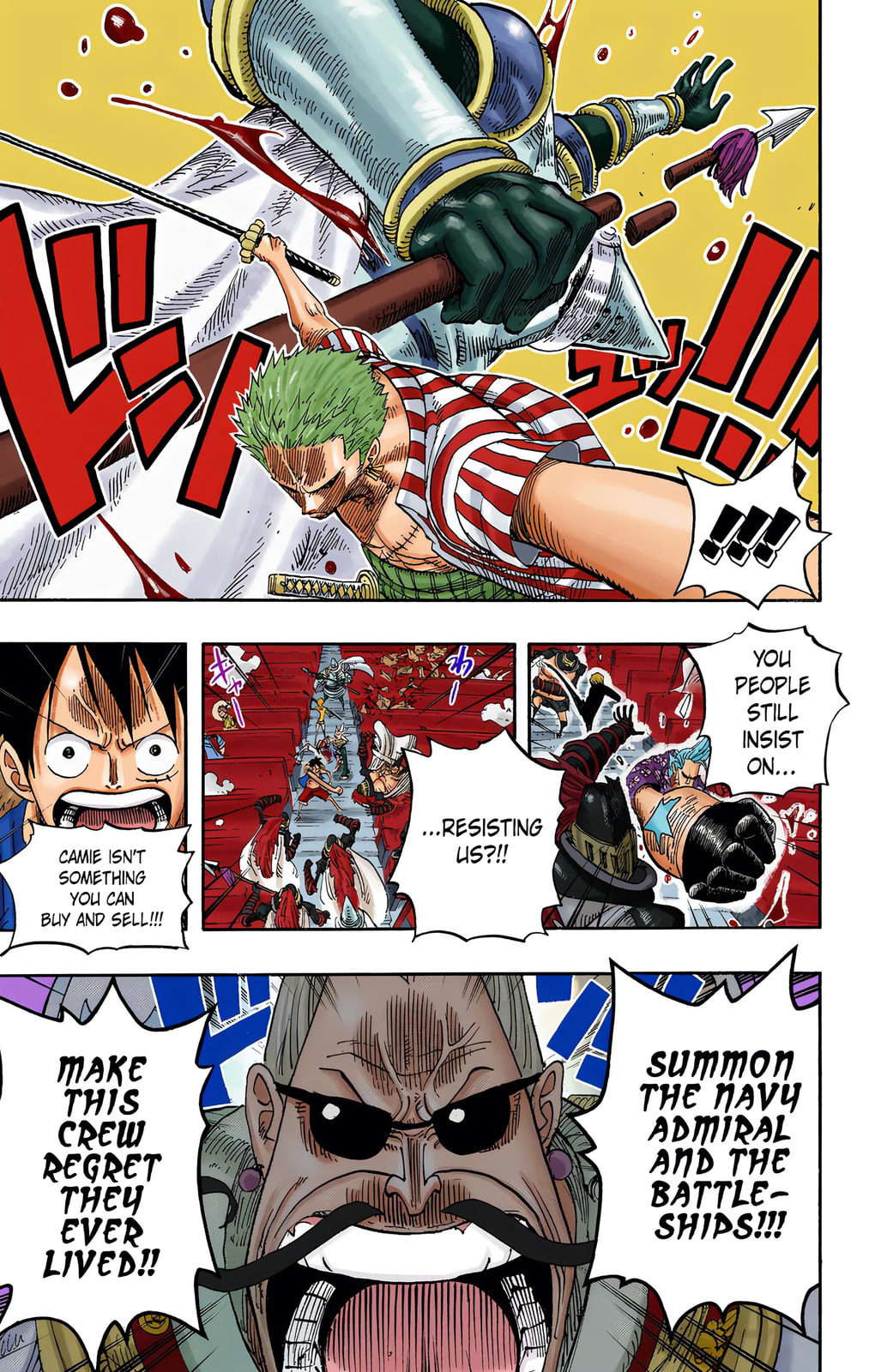Read One Piece (Colored) chapter 503 image 8 on Lezhin