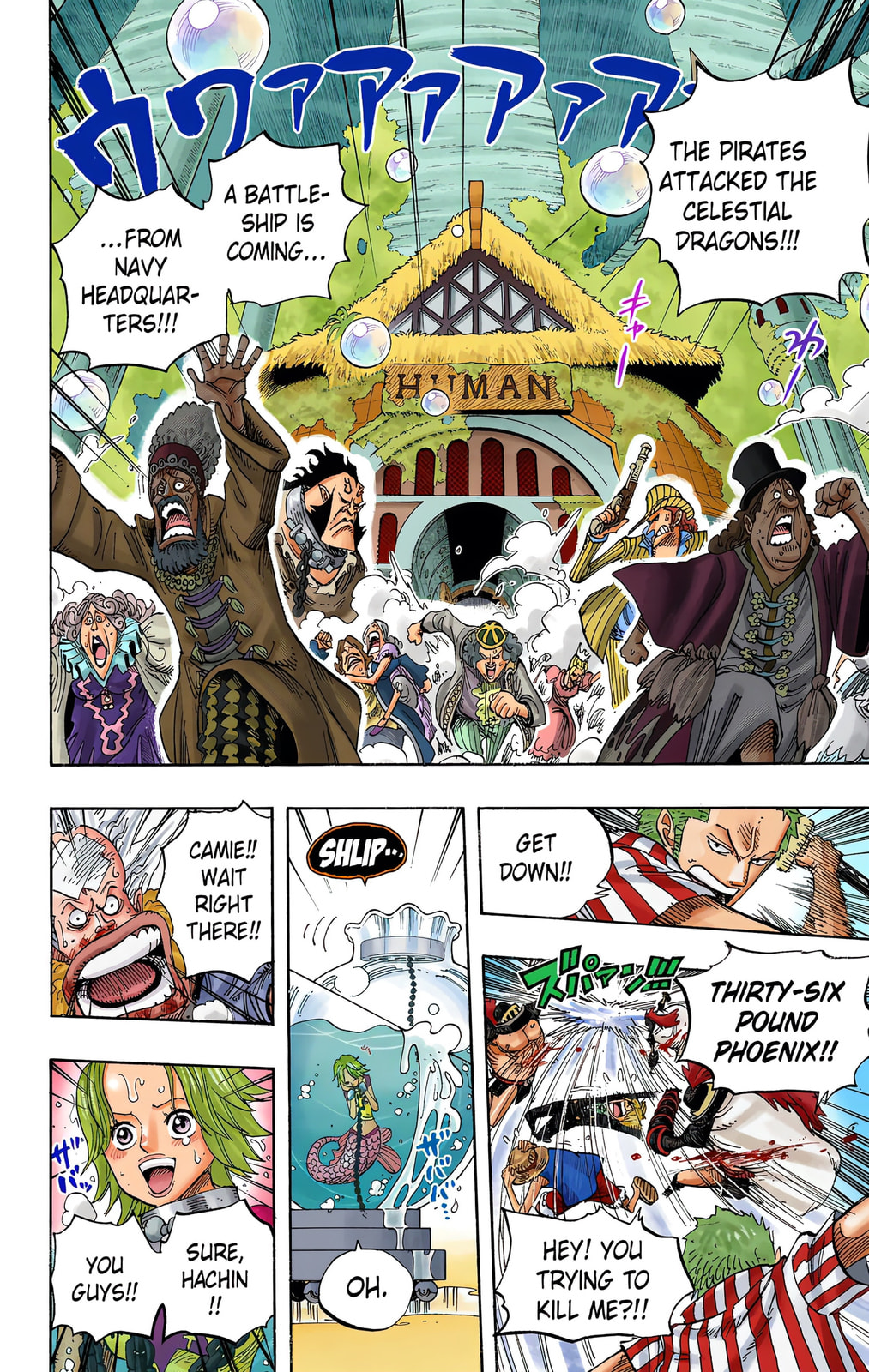 Read One Piece (Colored) chapter 503 image 9 on Lezhin