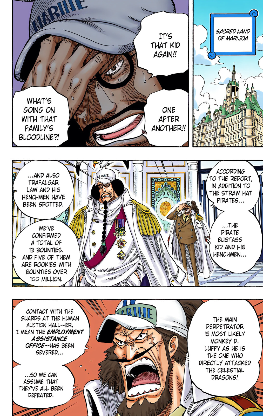 Read One Piece (Colored) chapter 504 image 3 on Lezhin