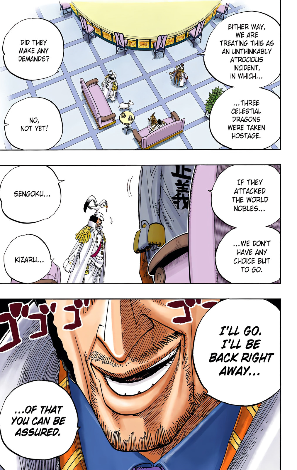 Read One Piece (Colored) chapter 504 image 4 on Lezhin