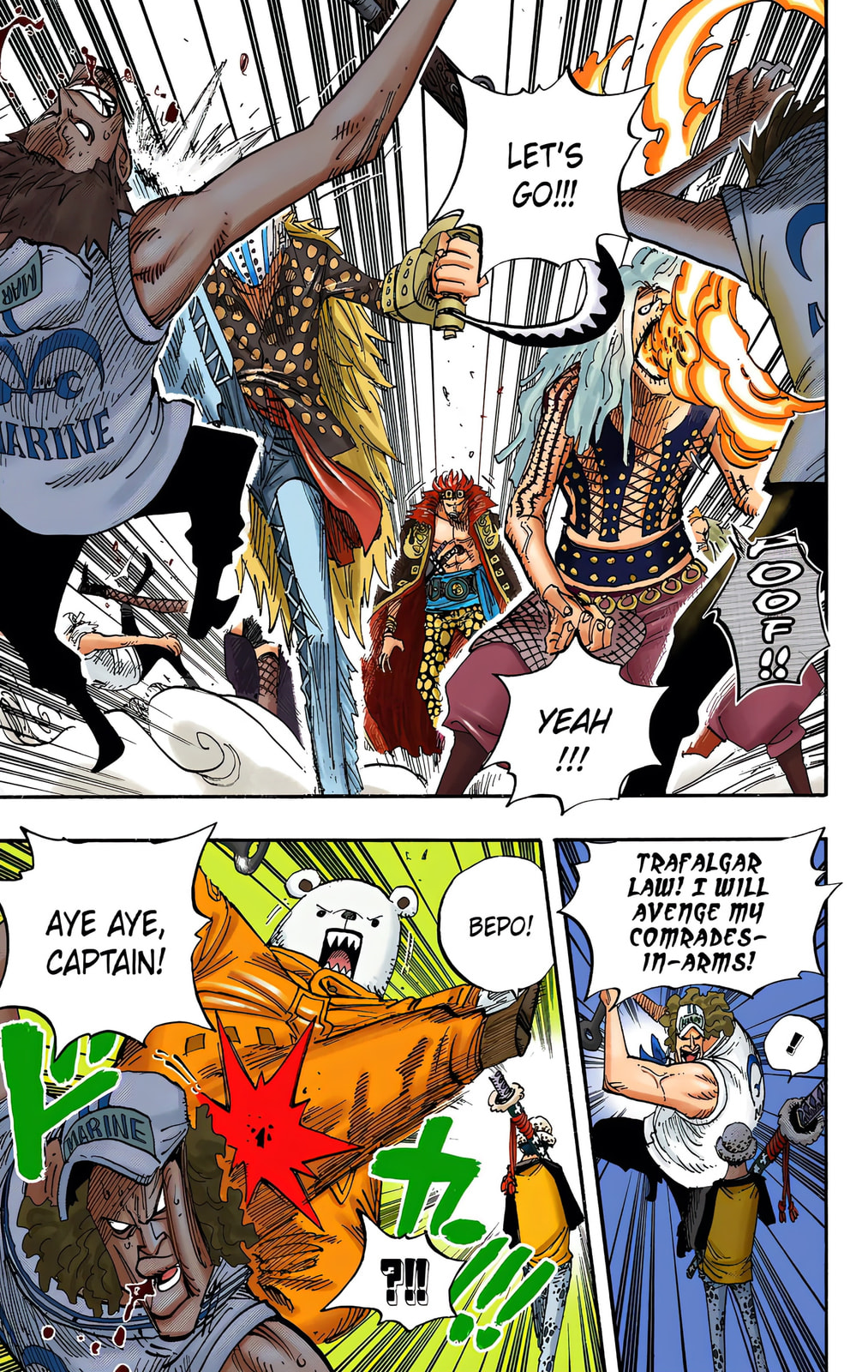 Read One Piece (Colored) chapter 505 image 11 on Lezhin