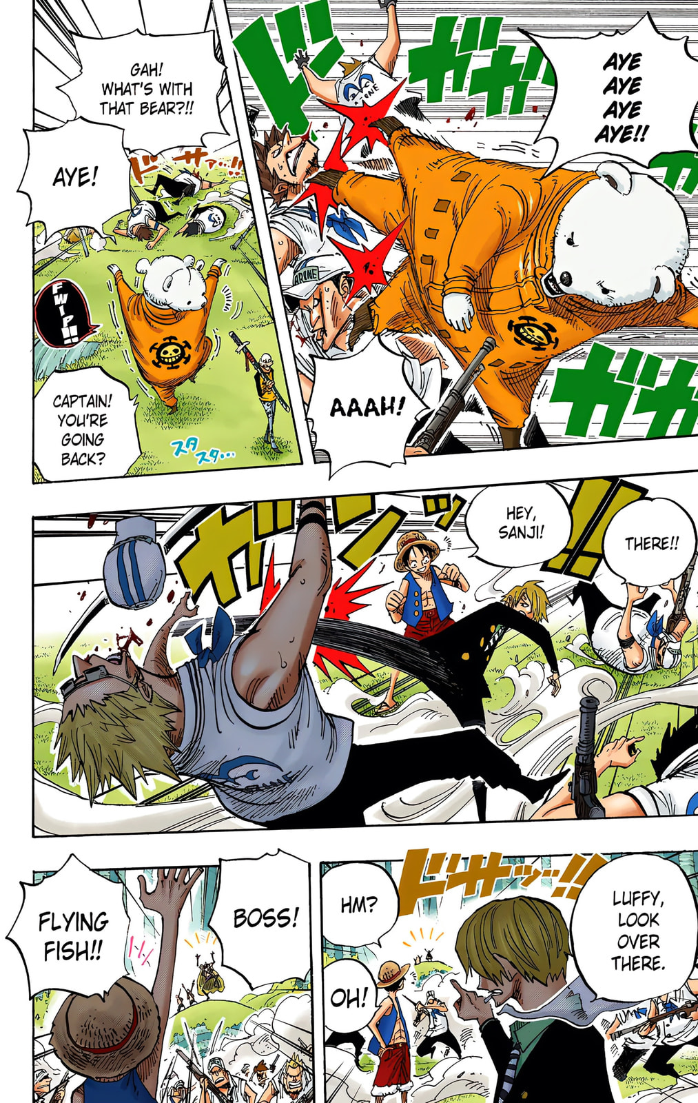 Read One Piece (Colored) chapter 505 image 12 on Lezhin