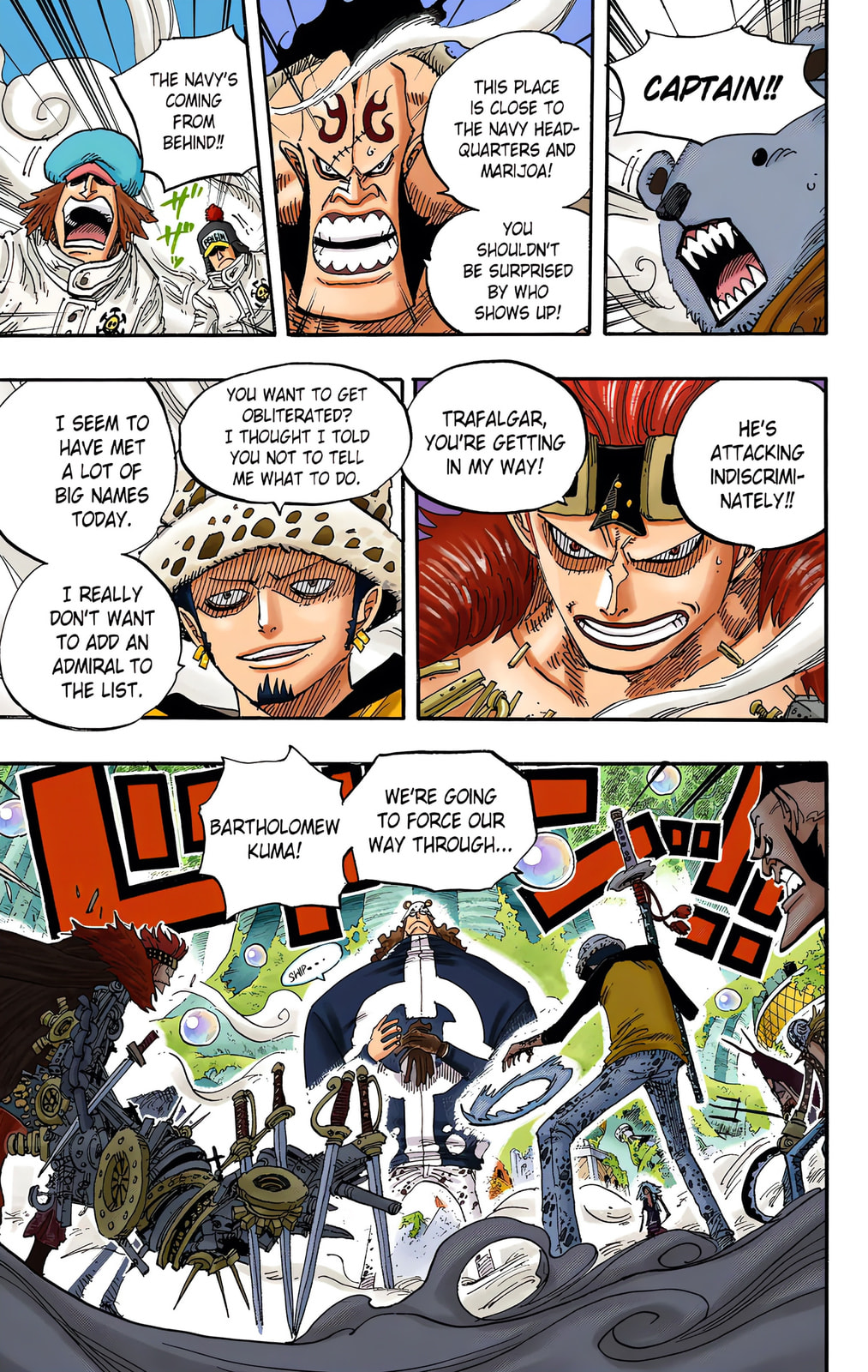Read One Piece (Colored) chapter 506 image 4 on Lezhin
