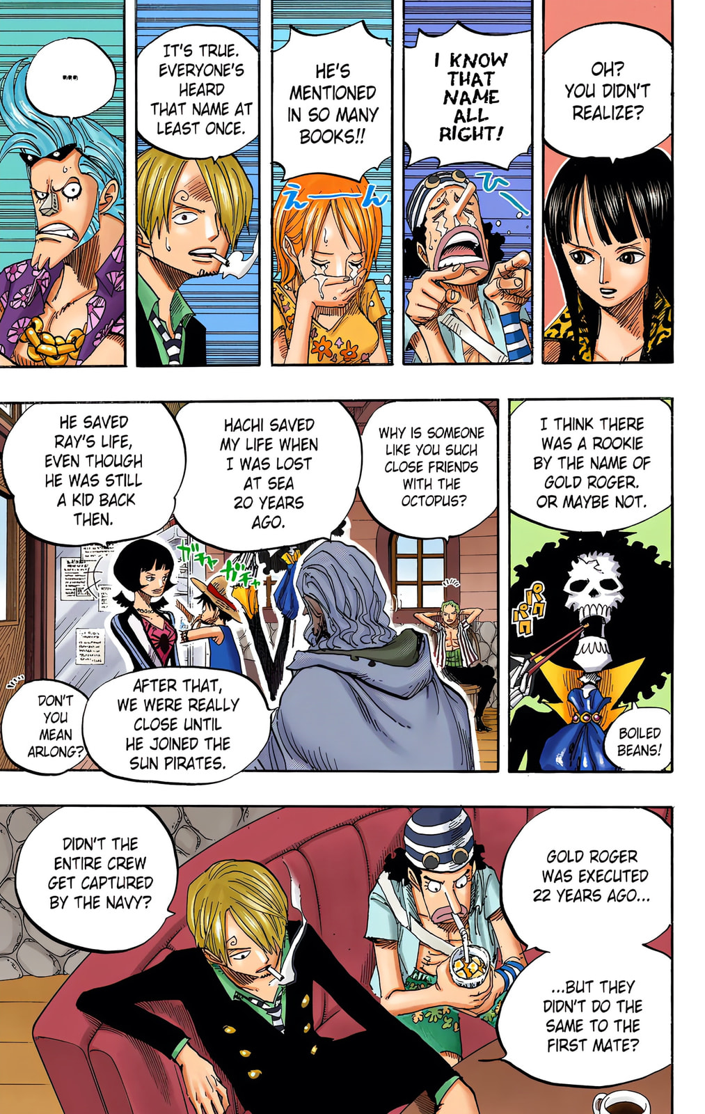 Read One Piece (Colored) chapter 506 image 8 on Lezhin