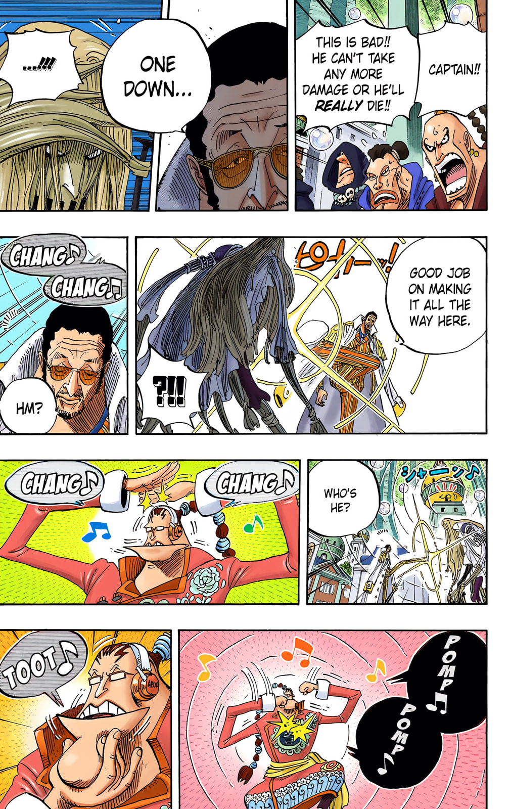 Read One Piece (Colored) chapter 509 image 16 on Lezhin