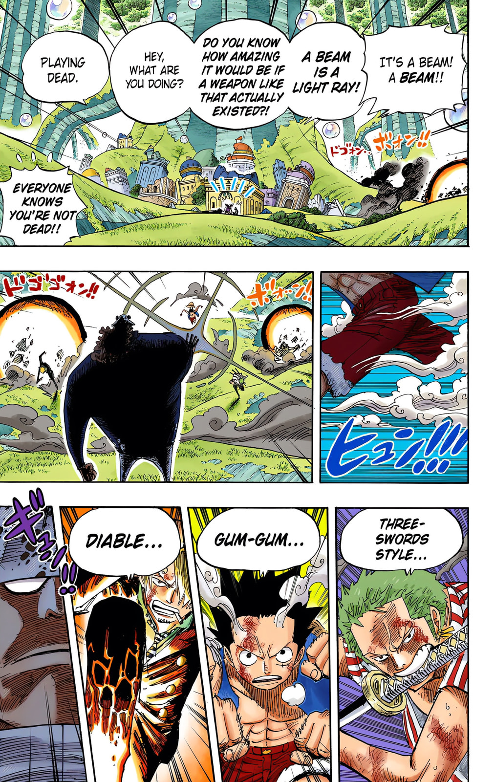 Read One Piece (Colored) chapter 509 image 2 on Lezhin