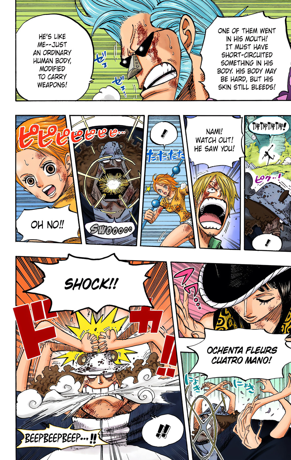 Read One Piece (Colored) chapter 510 image 13 on Lezhin
