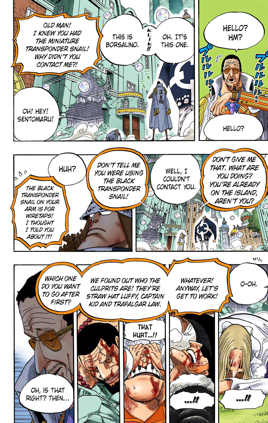 Read One Piece (Colored) chapter 510 image 7 on Lezhin