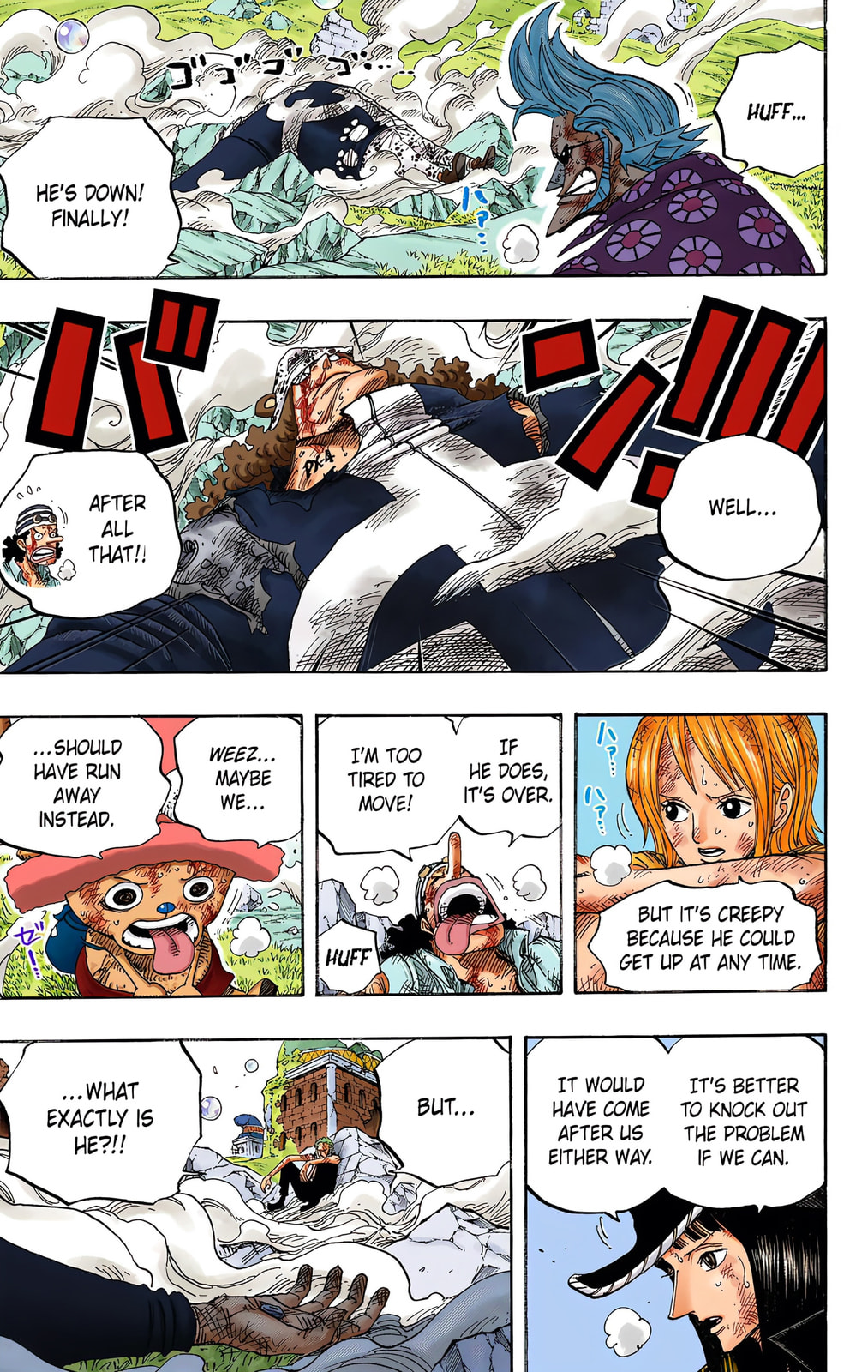 Read One Piece (Colored) chapter 511 image 2 on Lezhin