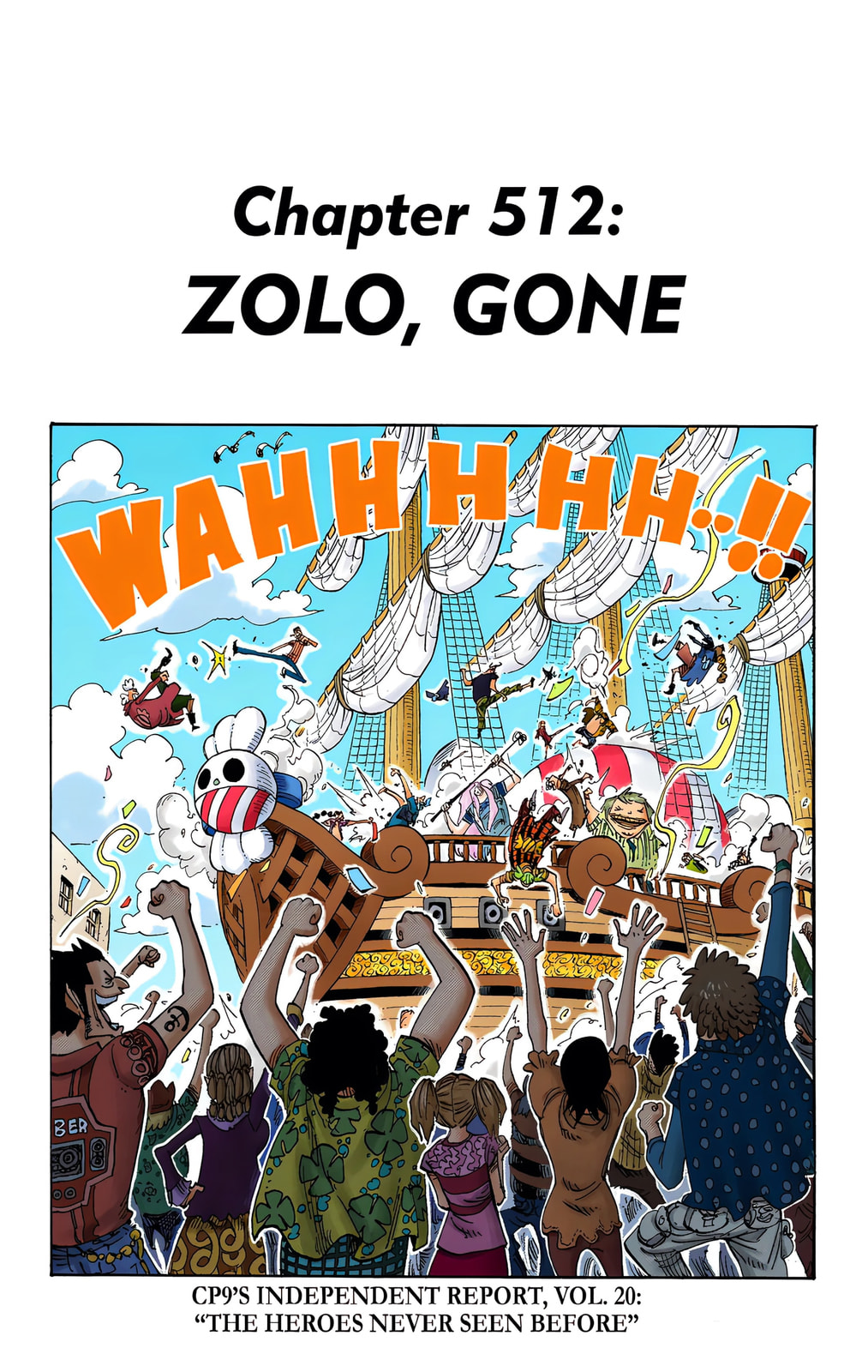 Read One Piece (Colored) chapter 512 image 0 on Lezhin