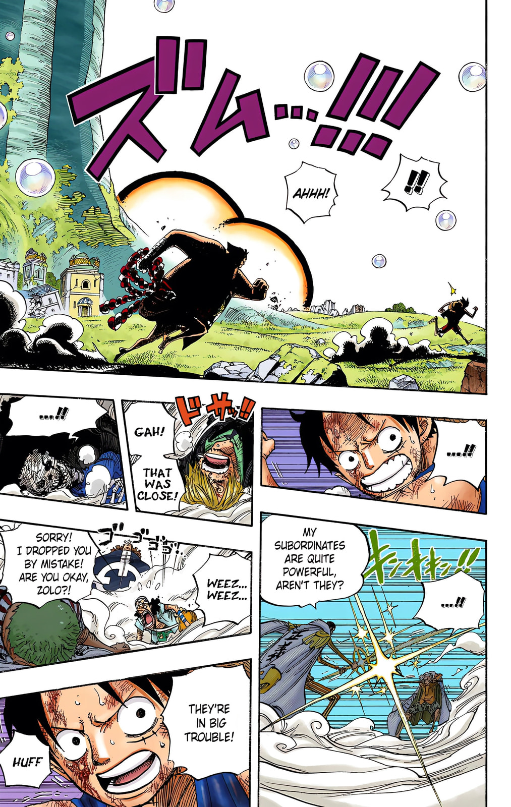 Read One Piece (Colored) chapter 512 image 11 on Lezhin