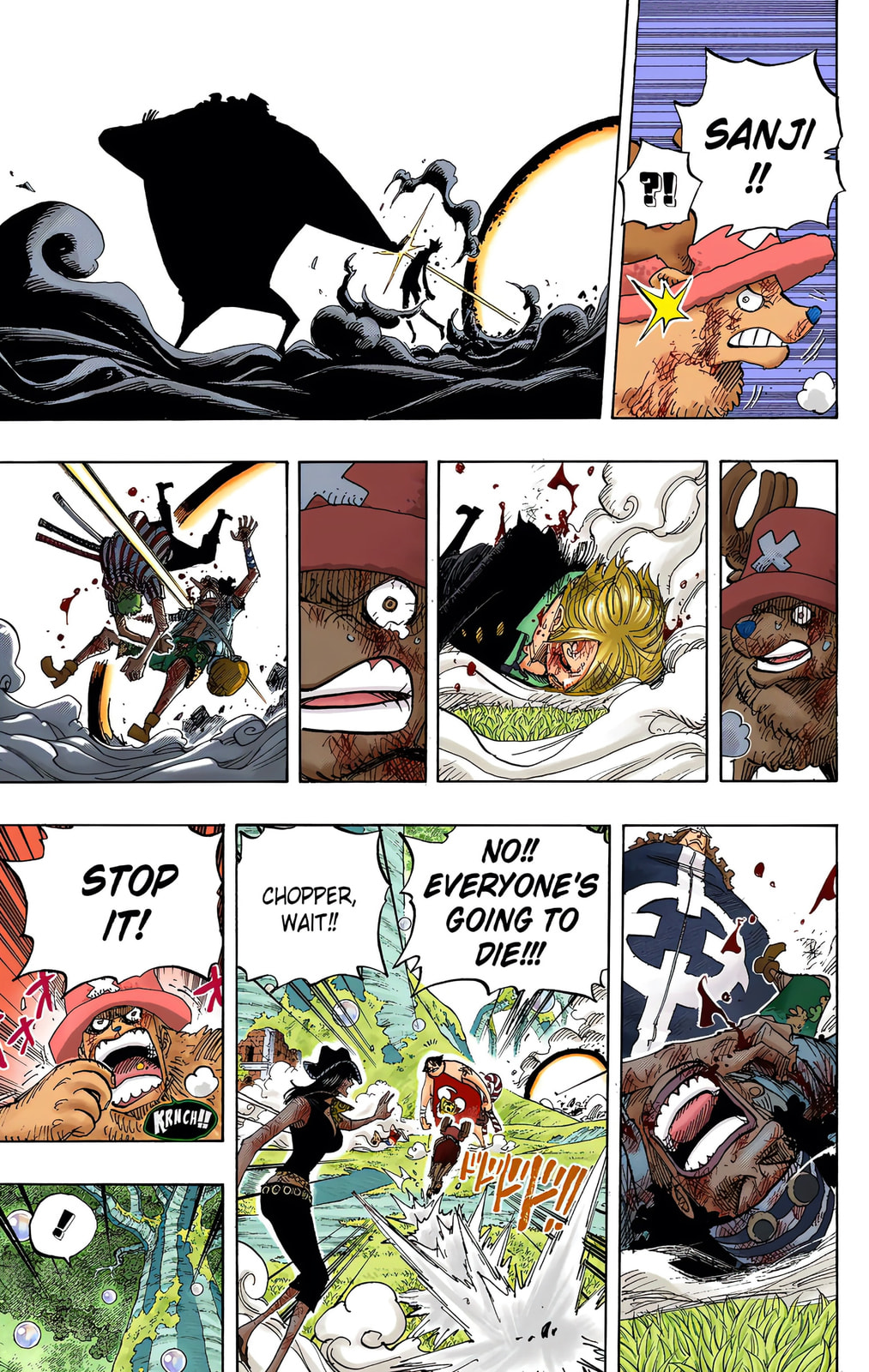 Read One Piece (Colored) chapter 512 image 13 on Lezhin