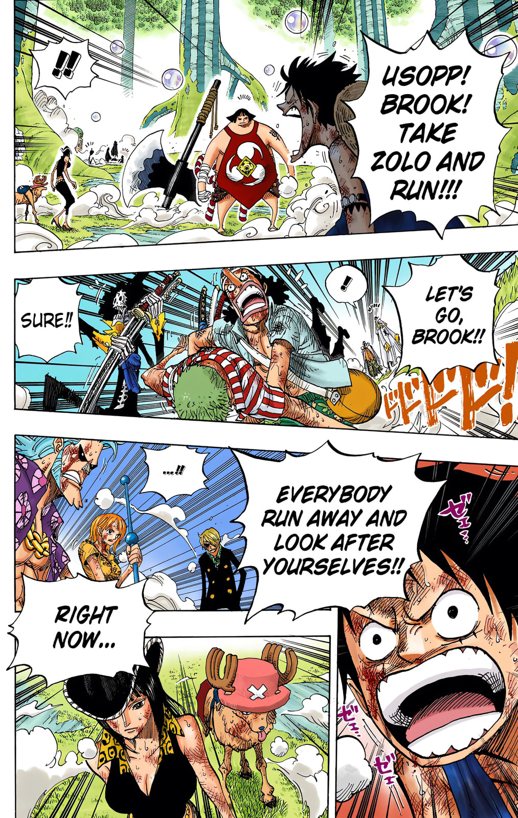 Read One Piece (Colored) chapter 512 image 2 on Lezhin