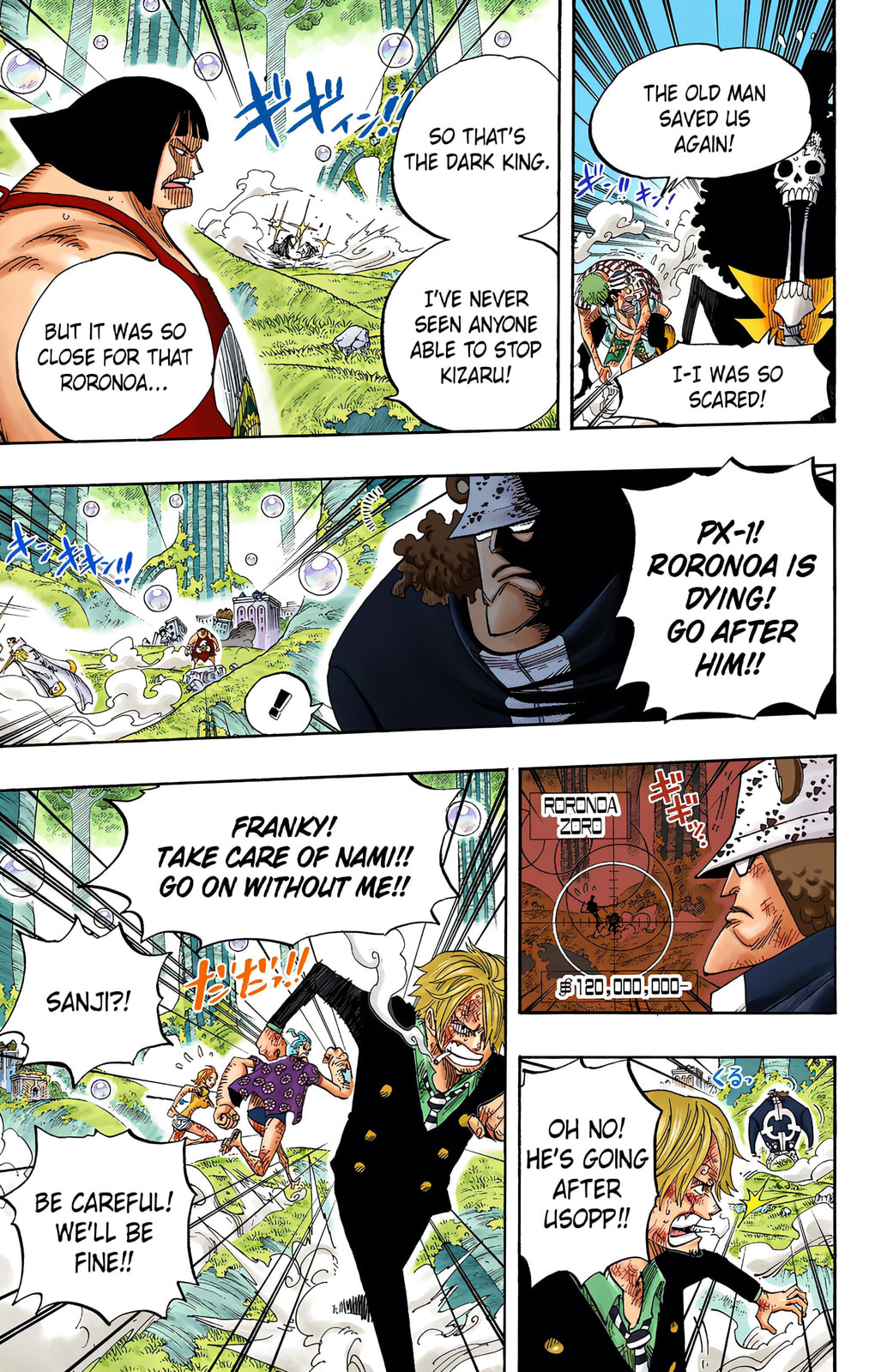 Read One Piece (Colored) chapter 512 image 7 on Lezhin
