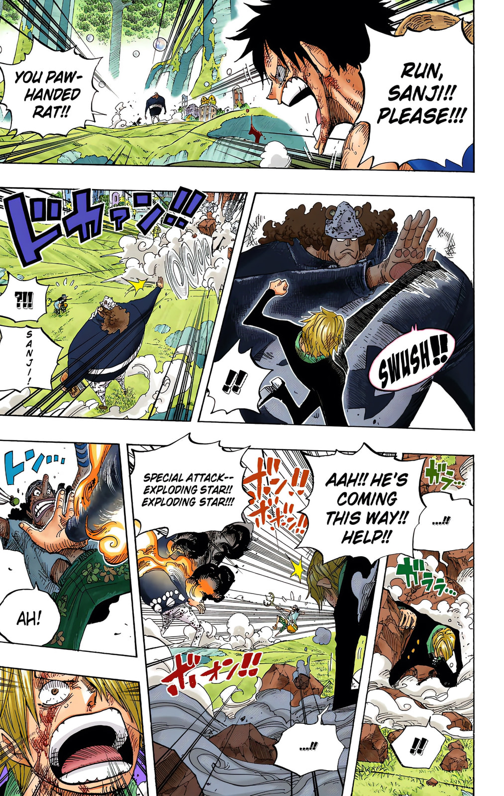 Read One Piece (Colored) chapter 513 image 7 on Lezhin