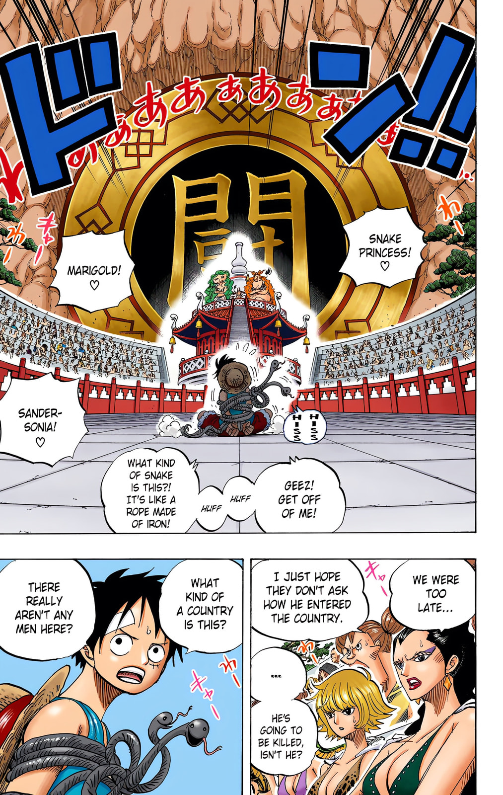 Read One Piece (Colored) chapter 518 image 6 on Lezhin
