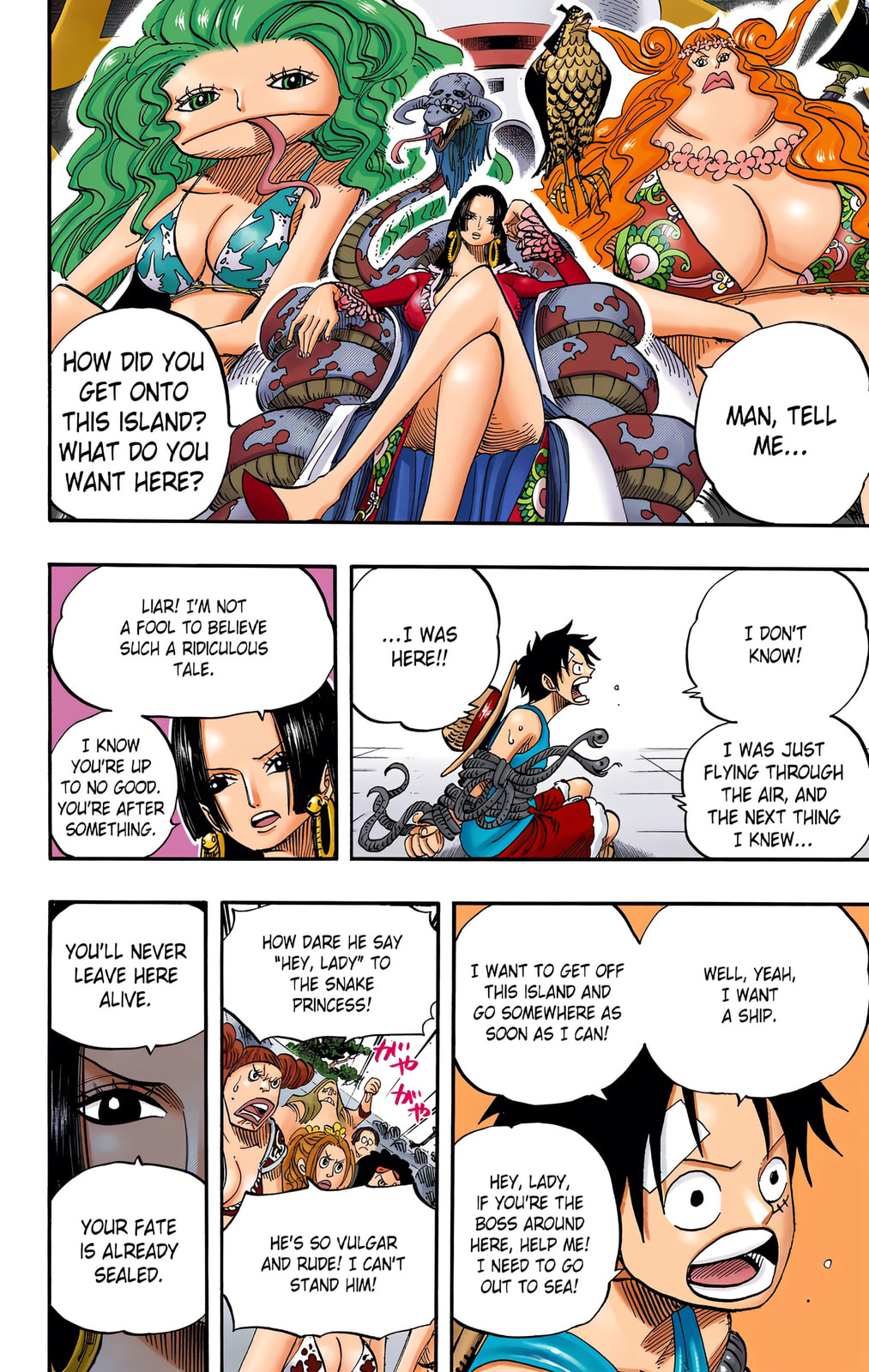 Read One Piece (Colored) chapter 518 image 7 on Lezhin