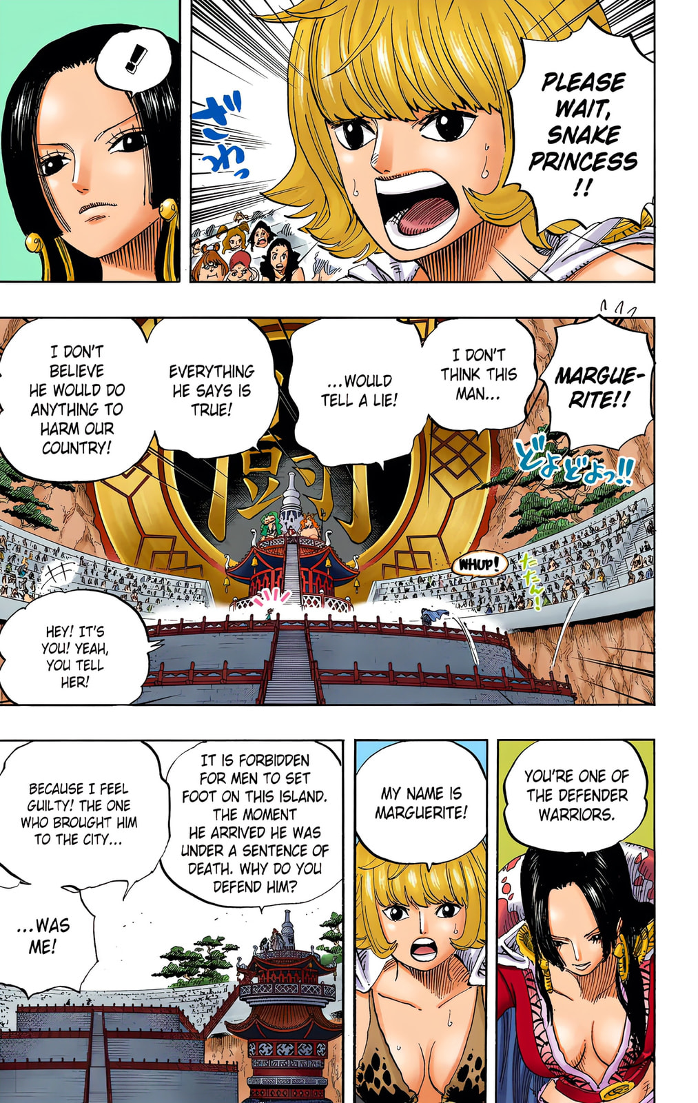 Read One Piece (Colored) chapter 518 image 8 on Lezhin