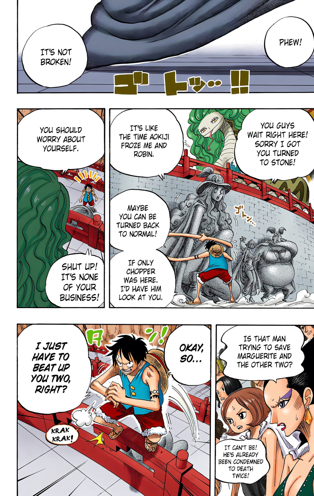 Read One Piece (Colored) chapter 519 image 3 on Lezhin