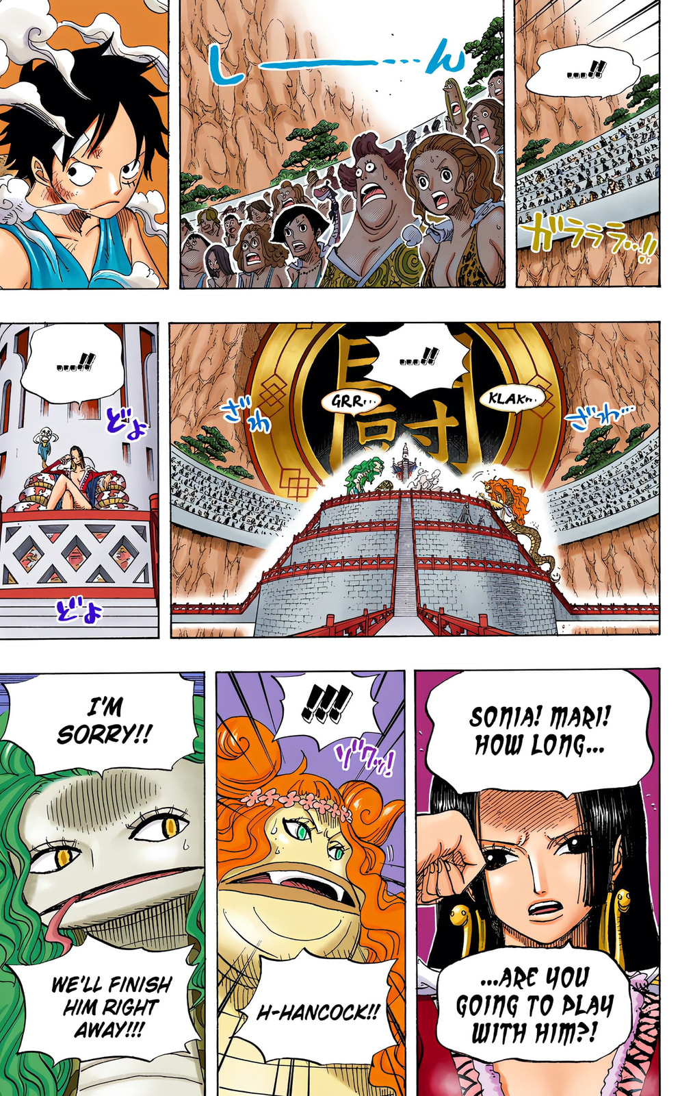 Read One Piece (Colored) chapter 520 image 8 on Lezhin