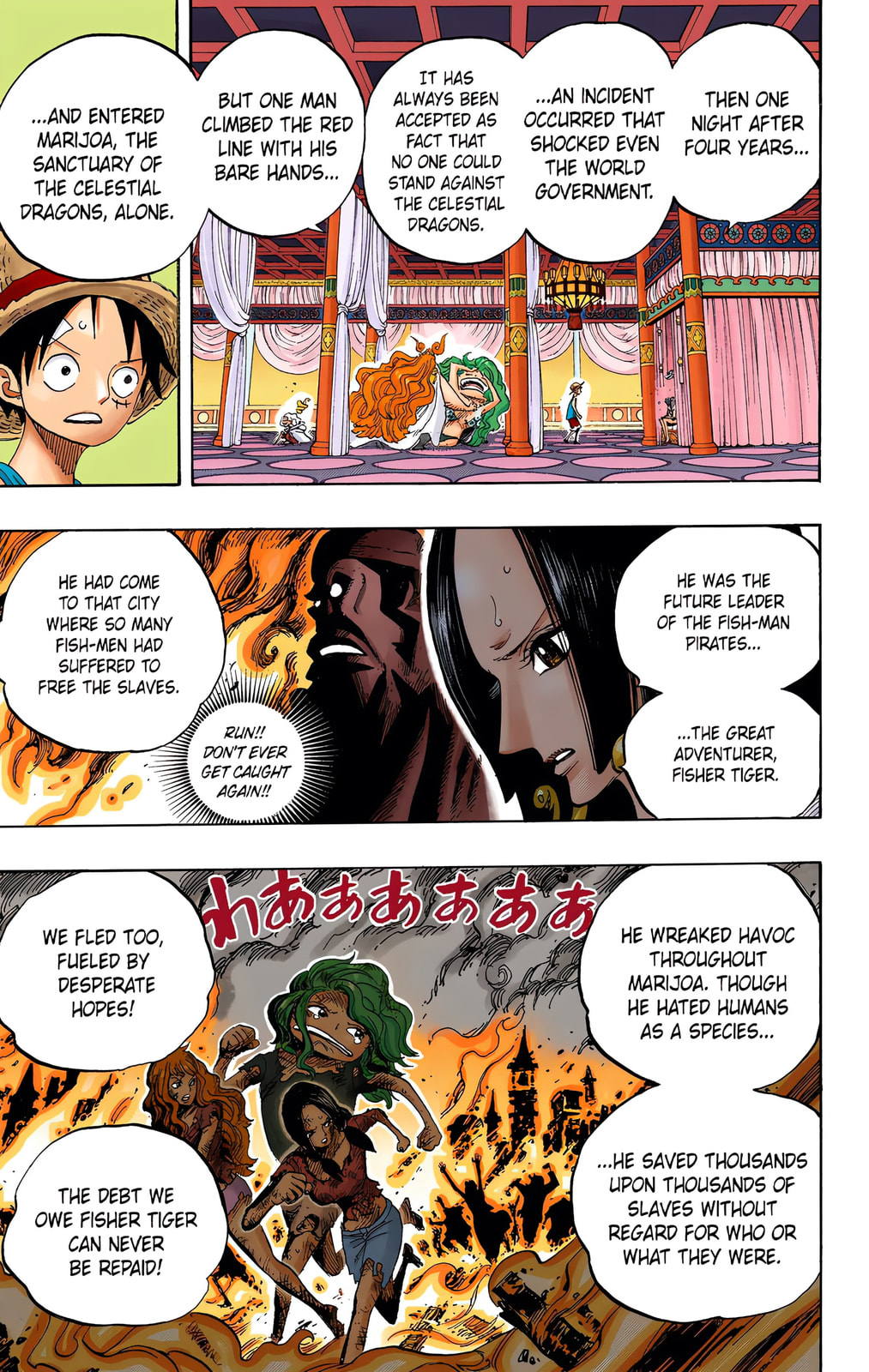 Read One Piece (Colored) chapter 521 image 14 on Lezhin