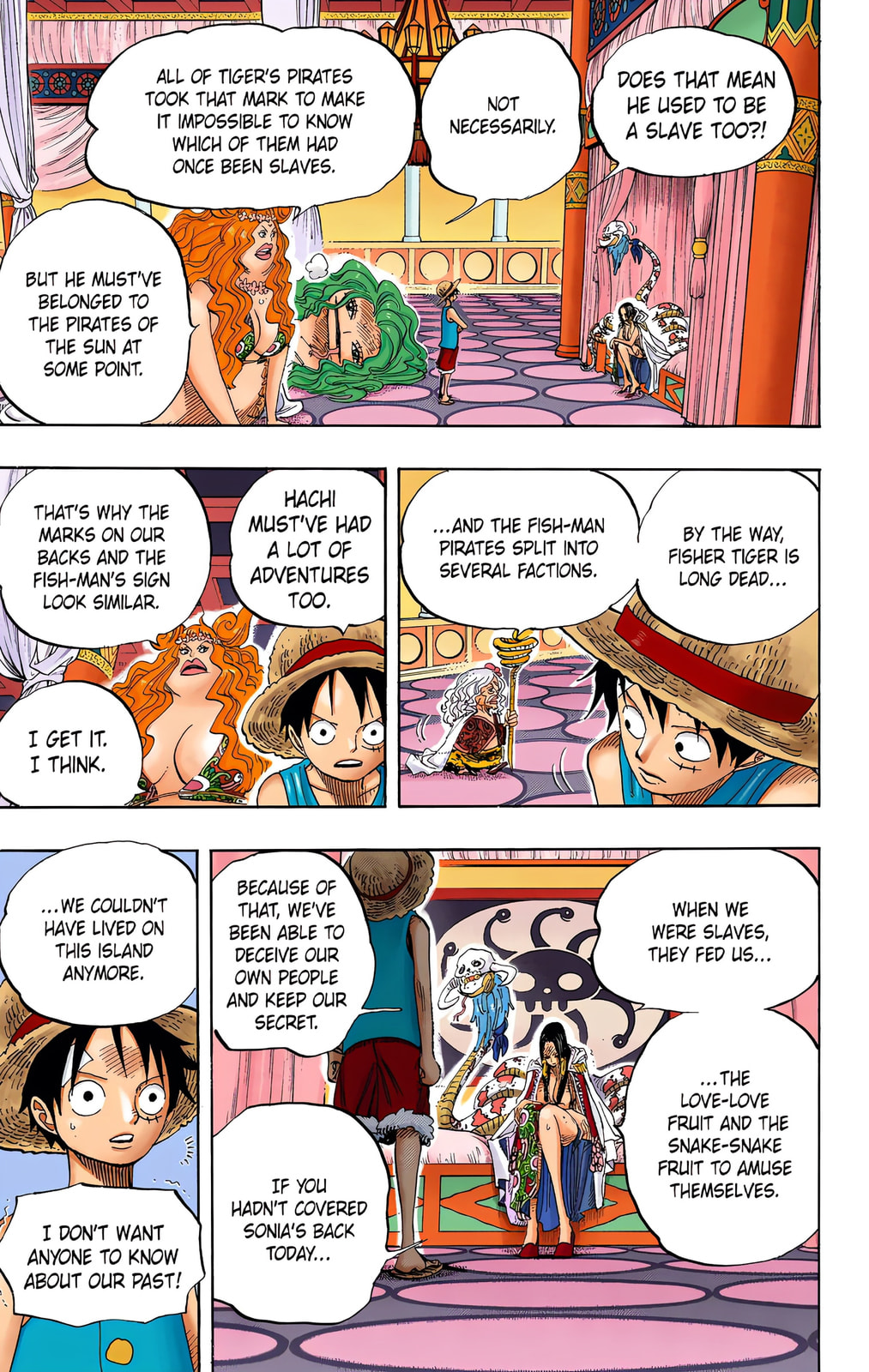 Read One Piece (Colored) chapter 521 image 16 on Lezhin