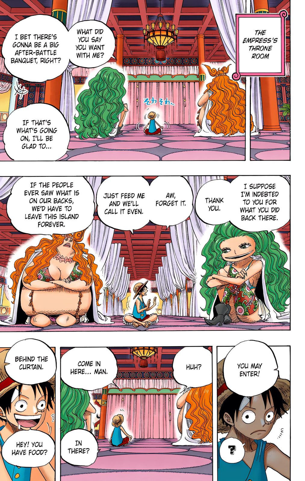 Read One Piece (Colored) chapter 521 image 6 on Lezhin