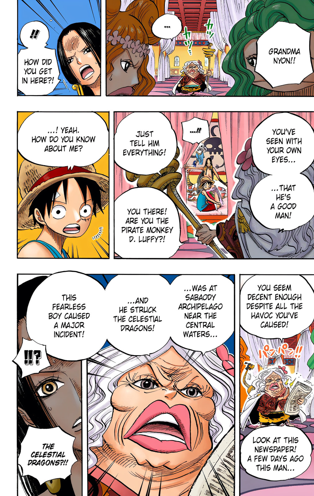 Read One Piece (Colored) chapter 521 image 9 on Lezhin