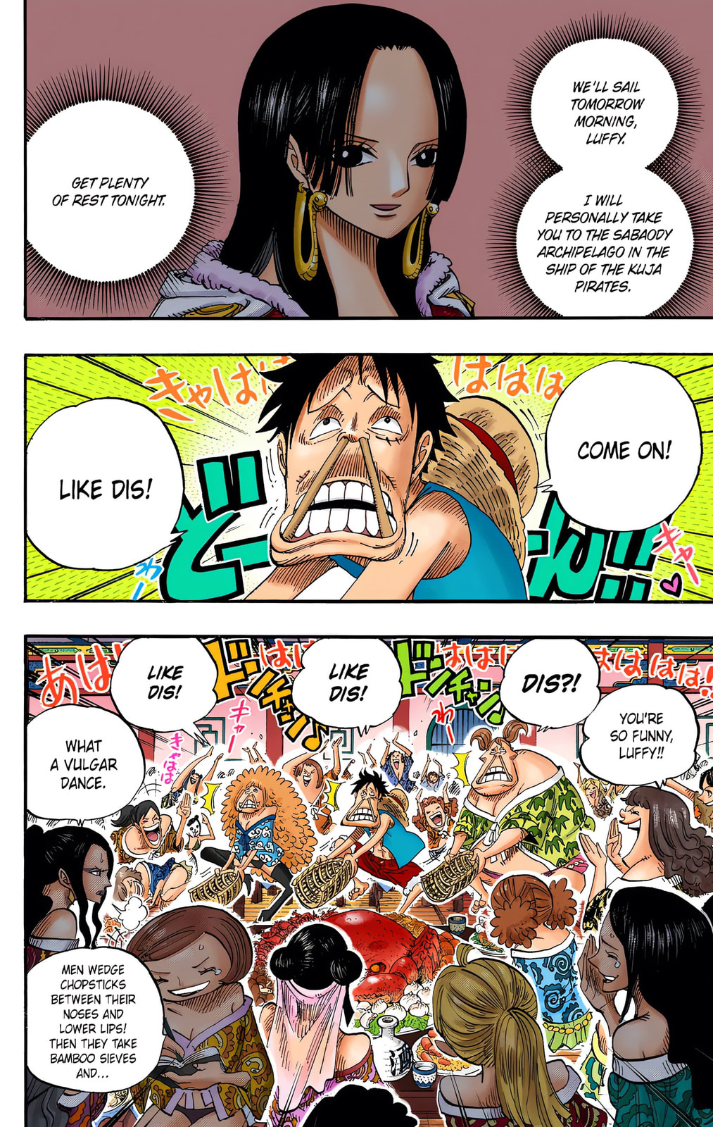 Read One Piece (Colored) chapter 522 image 1 on Lezhin