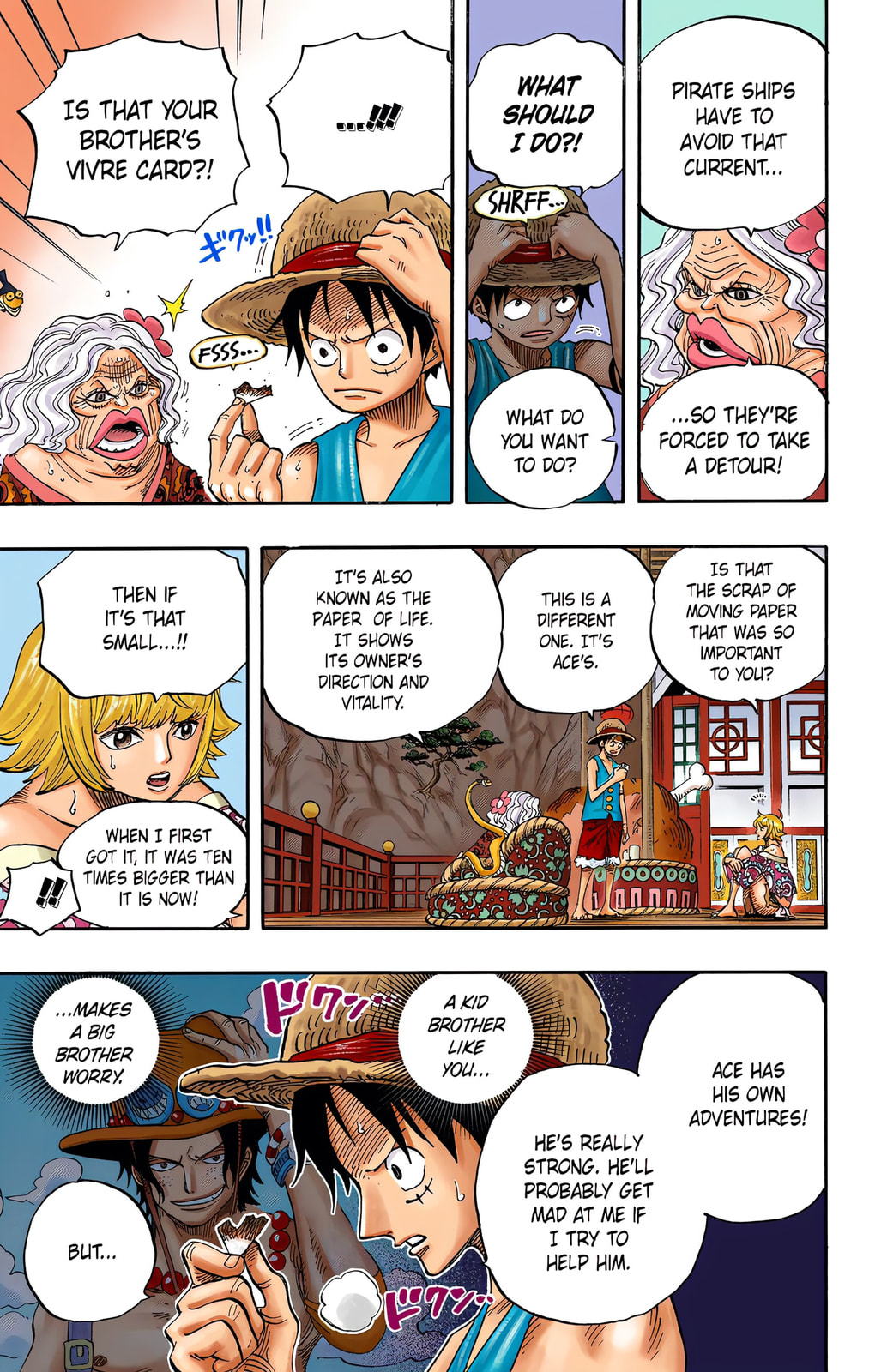 Read One Piece (Colored) chapter 522 image 10 on Lezhin