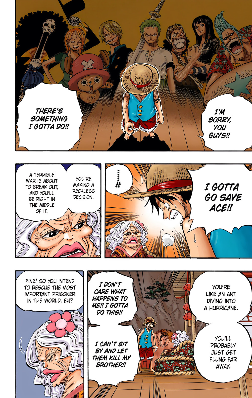 Read One Piece (Colored) chapter 522 image 11 on Lezhin