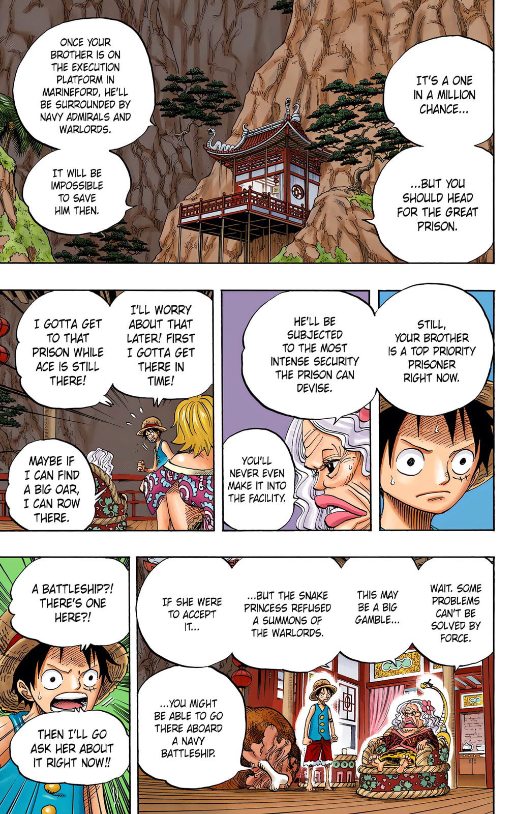 Read One Piece (Colored) chapter 522 image 12 on Lezhin