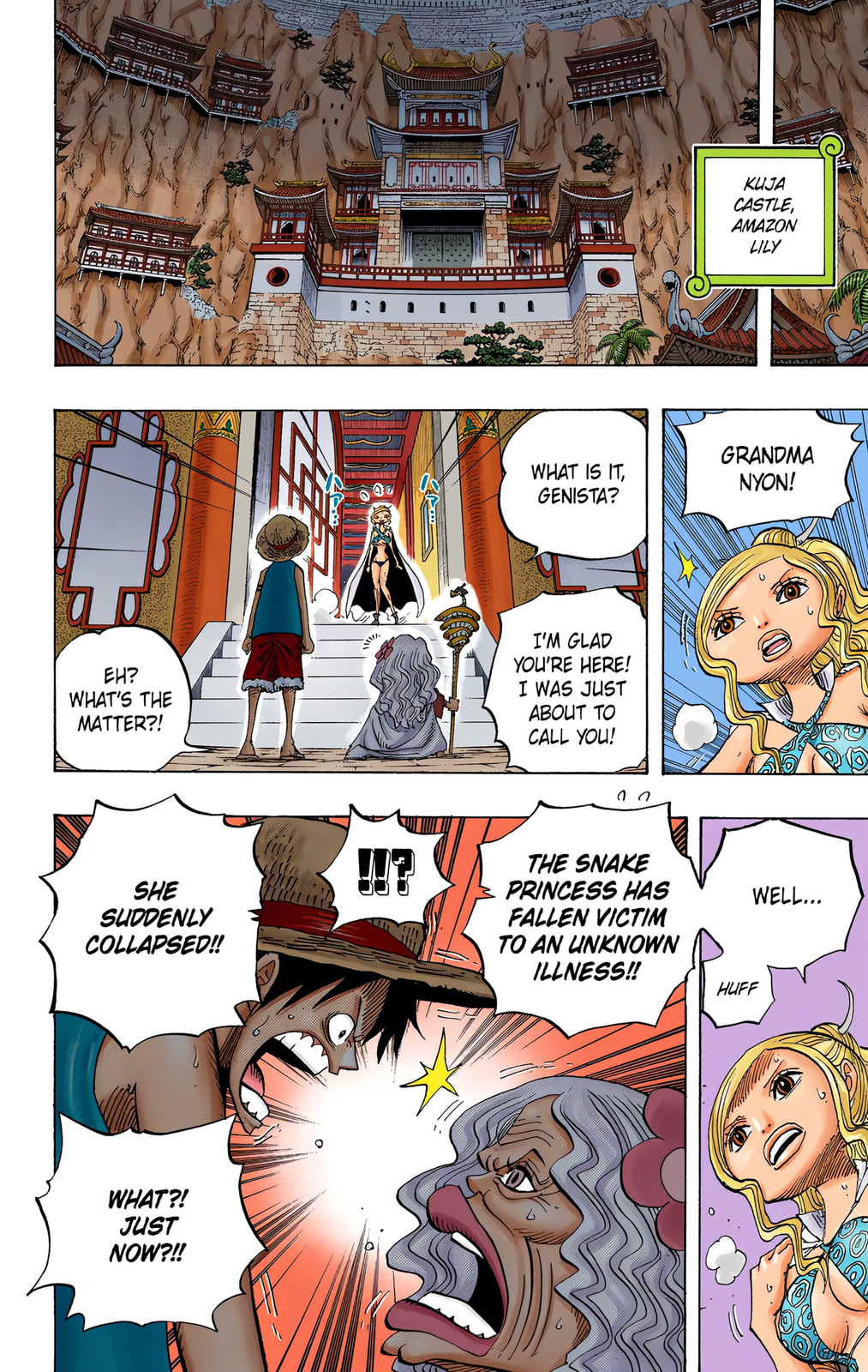 Read One Piece (Colored) chapter 522 image 13 on Lezhin