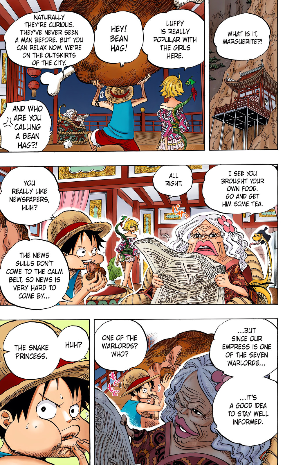 Read One Piece (Colored) chapter 522 image 4 on Lezhin