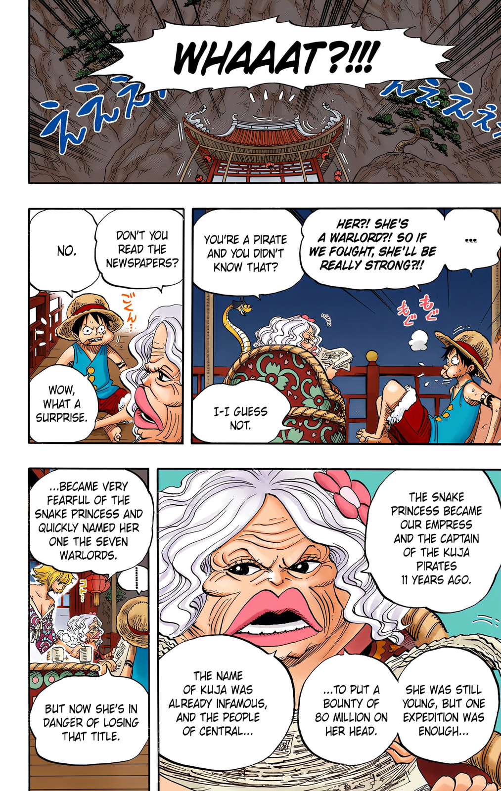 Read One Piece (Colored) chapter 522 image 5 on Lezhin